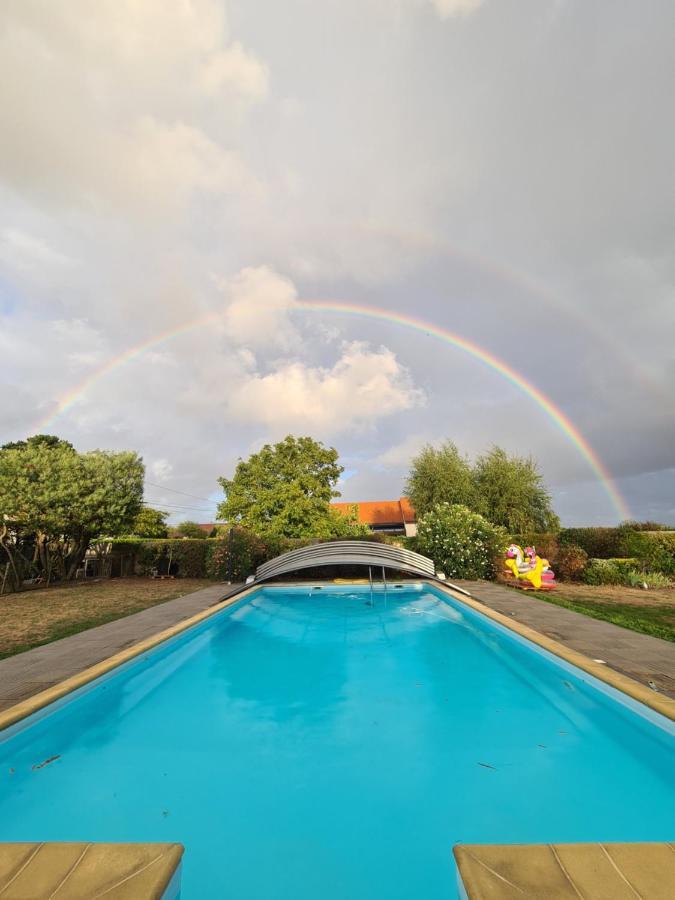 Ty Grain De Sel : Logement Privatif Avec Piscine, Jardin Et Patio Chauve Bagian luar foto